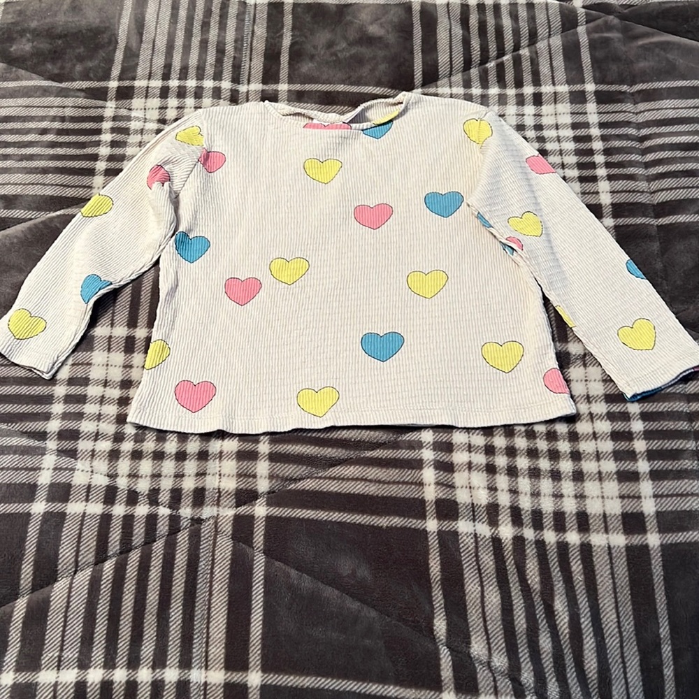 Zara Toddler girl heart top